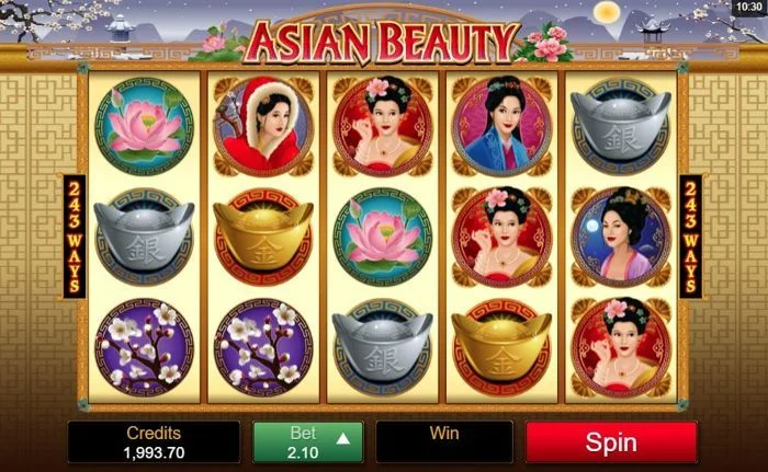 Asian Beauty slots 1win 