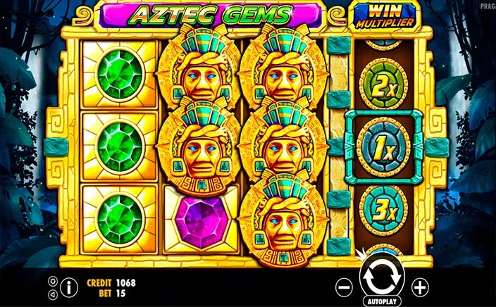 Aztec Gems slots 1win 
