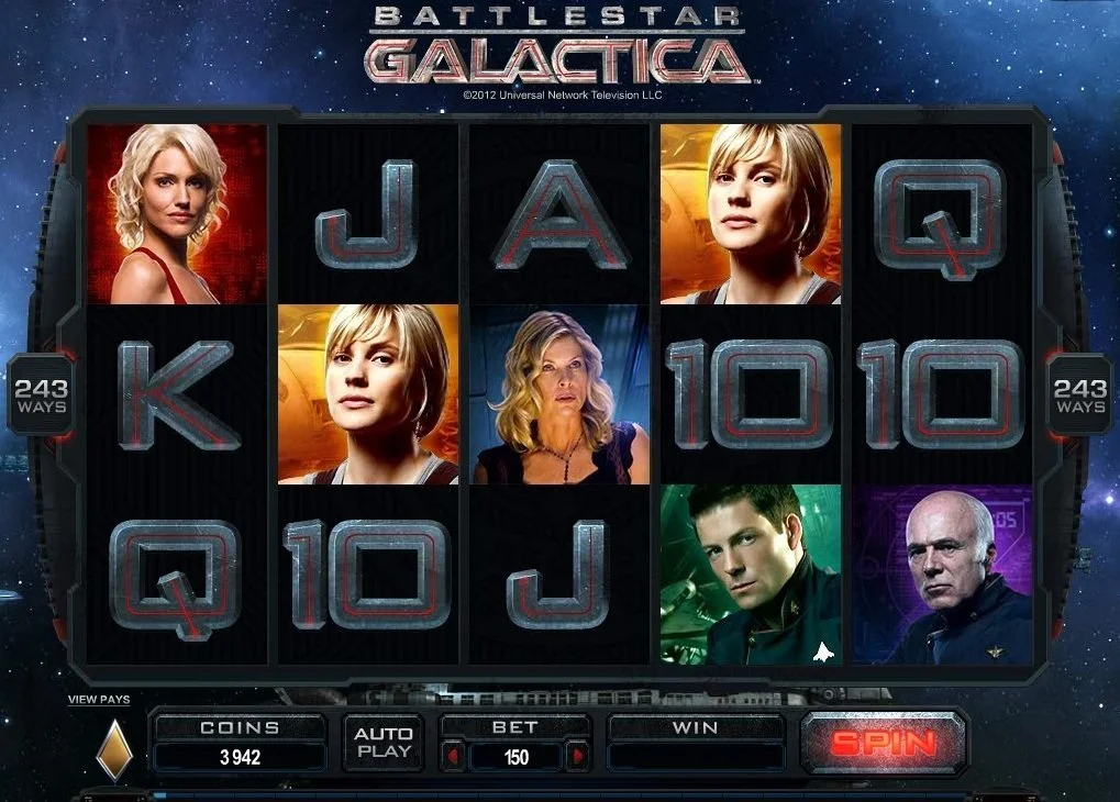 Battlestar Galactica slot 1win 