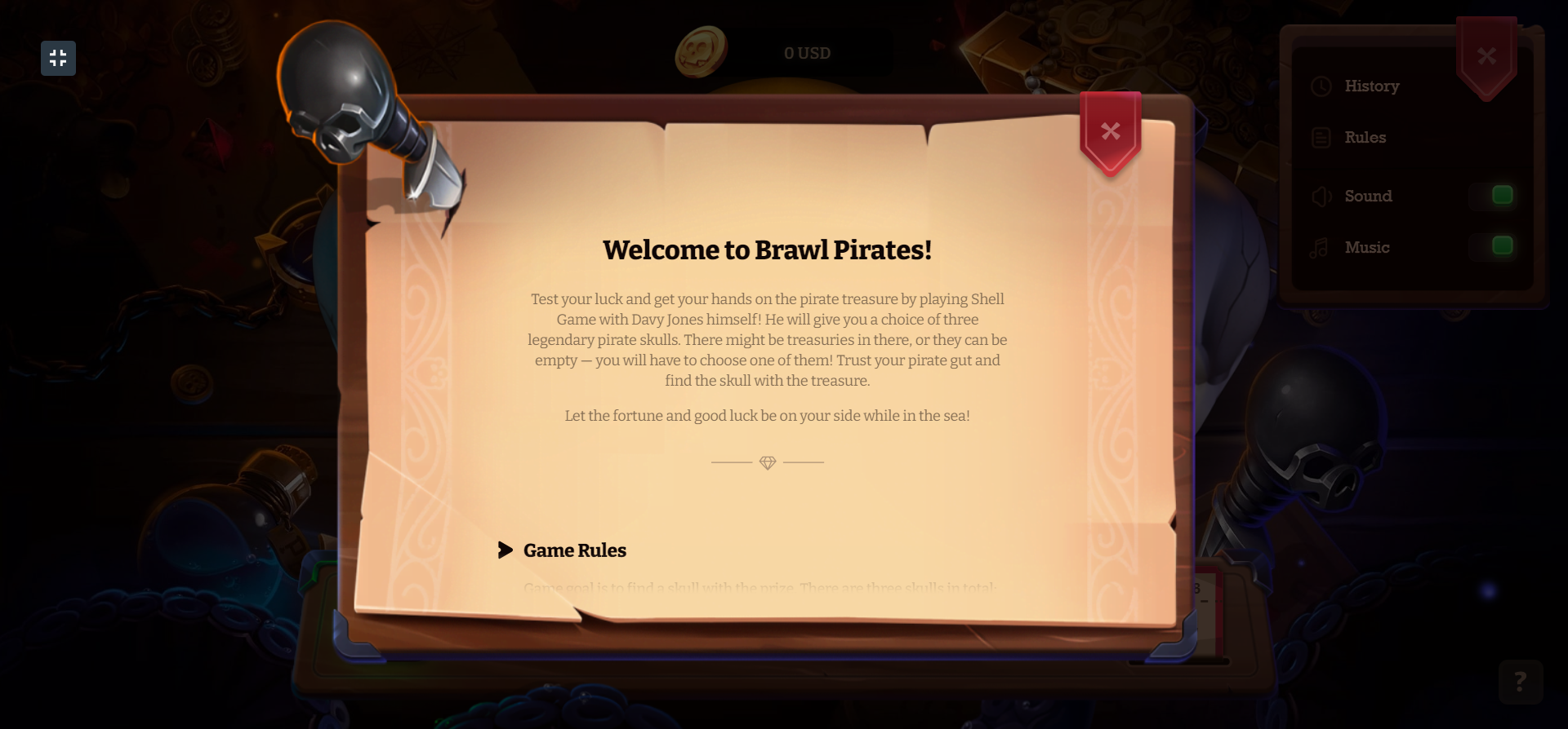 1win Brawl Pirates