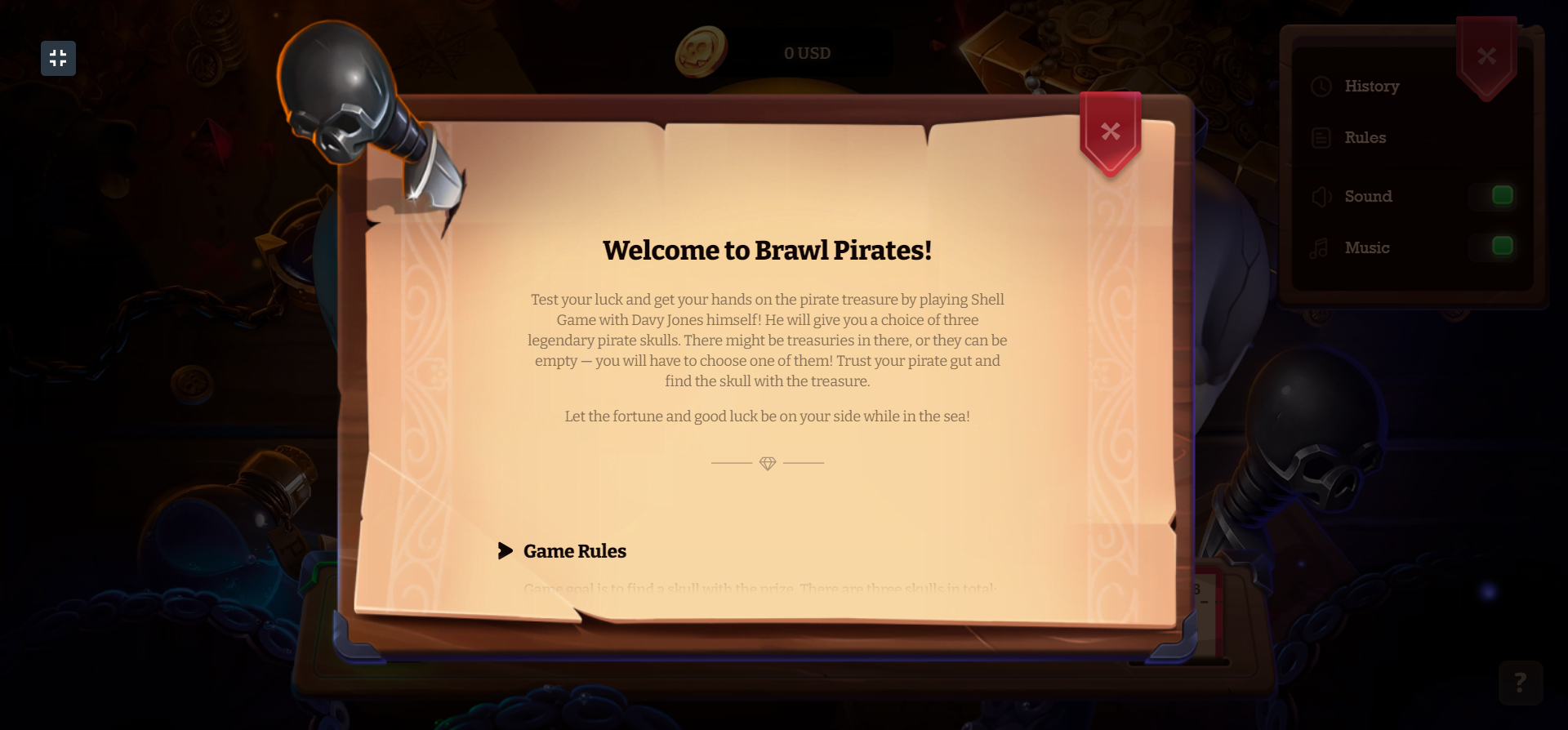 1win  Brawl Pirates